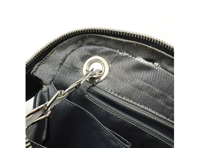 Bolsa de ombro Mademoiselle Chain da Chanel Preto - vista 9