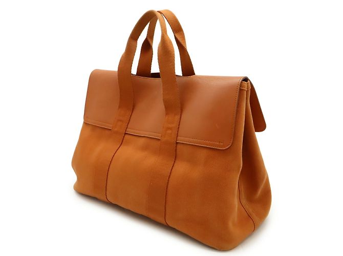 Hermès Hermes Valparaiso MM Handtasche Tote Bag Orange - Ansicht 3