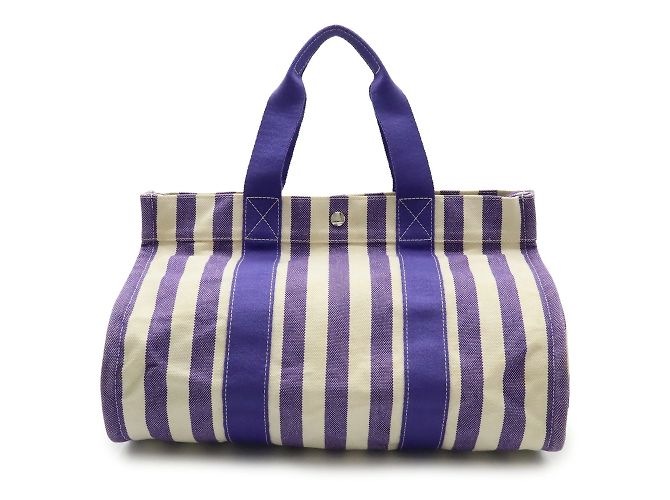 Hermès HERMES Cannes MM Tote Bag Roh Lila - Ansicht 2