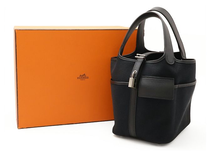 Hermès HERMES Picotin Lock PM Borsa a Mano/Borsa Tote Nero - vista 8