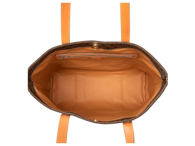 Céline Borsa tote in tela rivestita Macadam marrone di Celine - vista 4