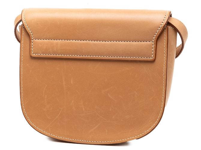 Borsa a tracolla Kaia in pelle marrone di Saint Laurent Marrone chiaro - vista 2