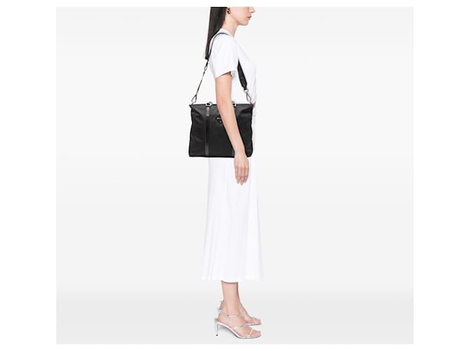 Borsa Tessuto nera Prada Nero - vista 7