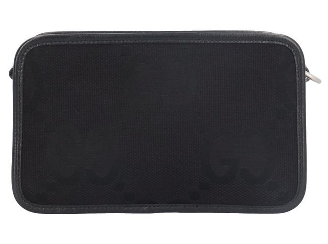 Borsa a Spalla Jumbo GG di Gucci Nero - vista 3