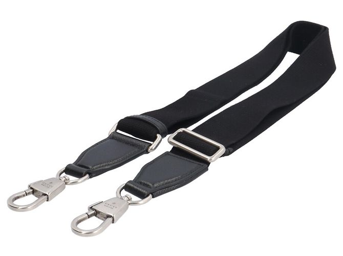 Borsa a Spalla Jumbo GG di Gucci Nero - vista 9
