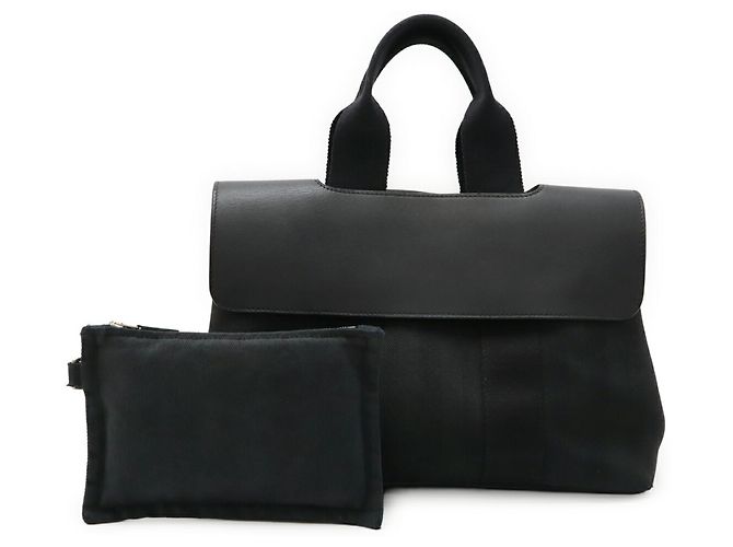 Hermès HERMES Borsa a Mano Valparaiso PM Borsa Tote Nero - vista 2