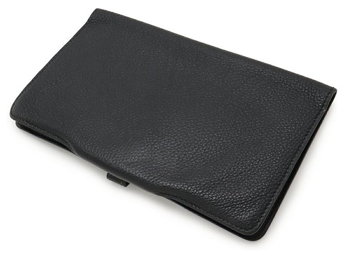 Hermès Dogon MM Bi-Fold Langbörse Schwarz - Ansicht 3