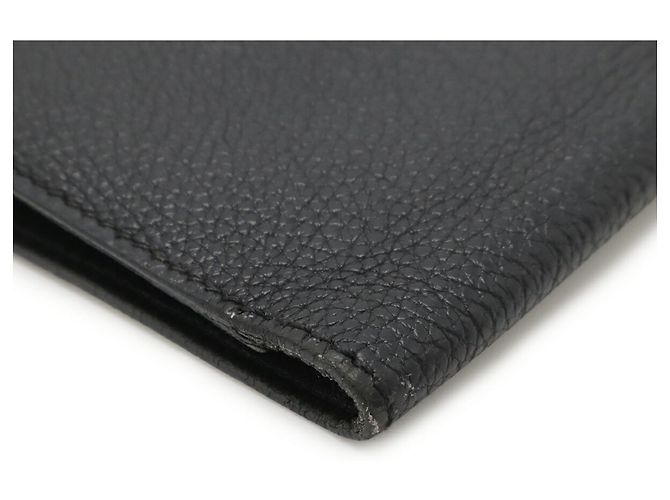Hermès Dogon MM Bi-Fold Langbörse Schwarz - Ansicht 4
