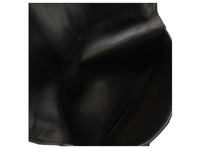 Hermès Dogon MM Bi-Fold Langbörse Schwarz - Ansicht 7