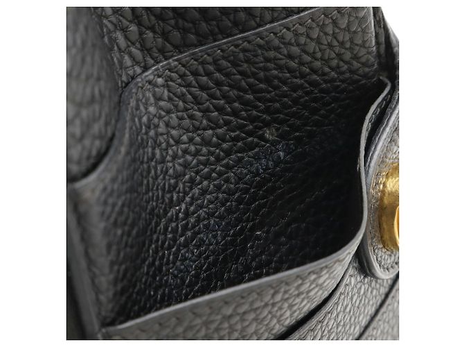 Hermès Dogon MM Bi-Fold Langbörse Schwarz - Ansicht 8