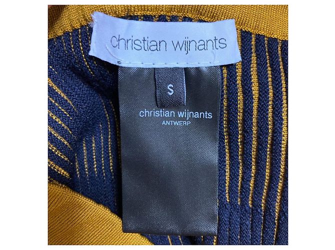 Autre Marque Falda Plisada de Punto Christian Wijnants Castaño - vista 5