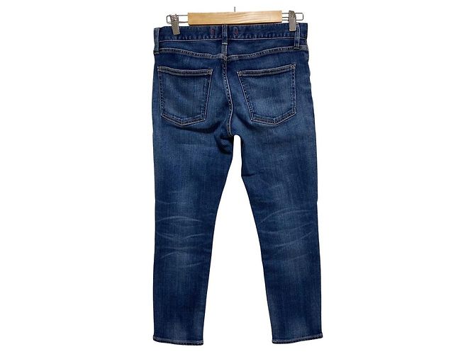 Autre Marque Red Card Anniversary Cropped-Jeans Blau - Ansicht 2