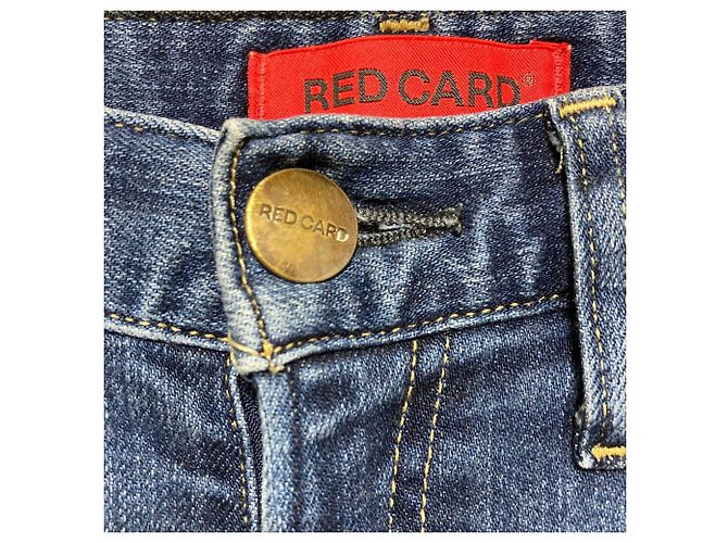 Autre Marque Red Card Anniversary Cropped-Jeans Blau - Ansicht 5