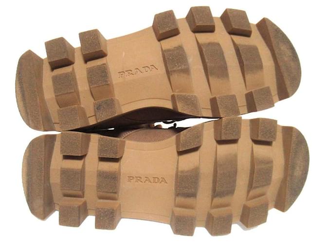 Prada Schnürstiefeletten Braun - Ansicht 5