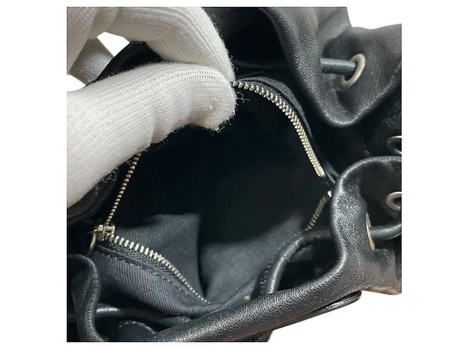 Autre Marque Borsa a Spalla Carven Check Nero Bianco - vista 6