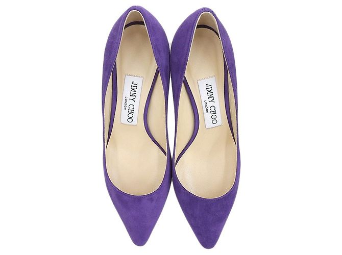 Décolleté in suede ROMY60 di Jimmy Choo - vista 2
