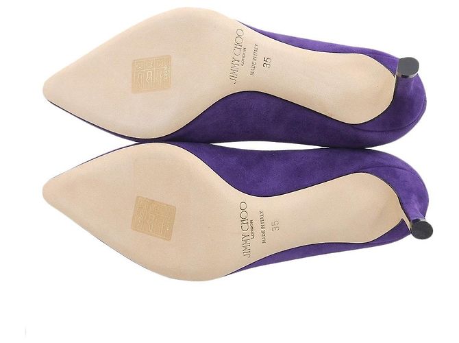 Décolleté in suede ROMY60 di Jimmy Choo - vista 7