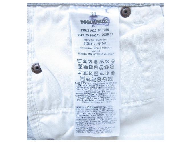 Autre Marque Pantalones de mezclilla stretch DSQUARED2 JENNIFER Castaño - vista 10