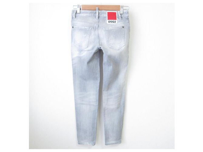 Autre Marque Pantalones de mezclilla stretch DSQUARED2 JENNIFER Castaño - vista 2