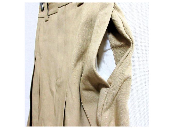 Autre Marque Falda Larga Plisada JANE SMITH Beige - vista 3