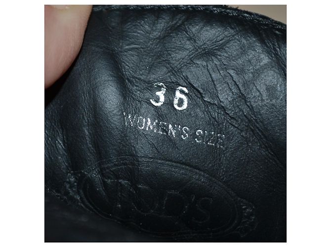 Botines de cuero Tod's negro - vista 6
