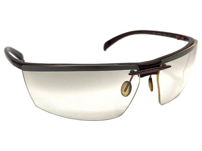 Occhiali da sole Chanel CC Logo Argento Trasparente Senza Montatura 6001 - vista 10