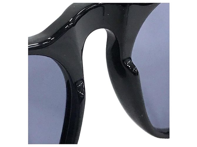 Gafas de sol negras con logo CC dorado Chanel 04152 Negro - vista 4