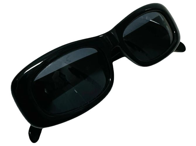Occhiali da sole Gianni Versace Logo Medusa Nero Argento MOD257 - vista 3