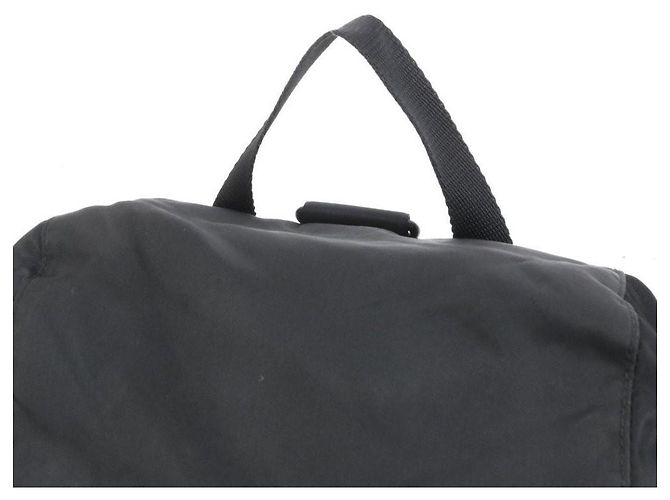 Zaino Prada Sport in nylon nero con logo - vista 2