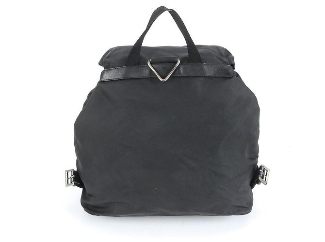 Zaino Prada Sport in nylon nero con logo - vista 3
