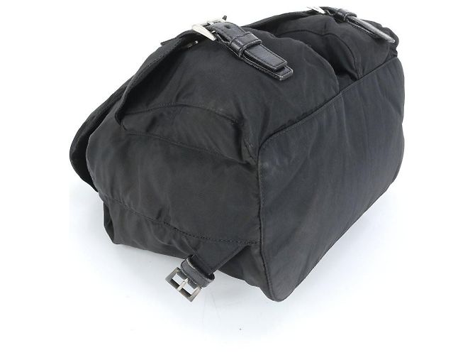 Zaino Prada Sport in nylon nero con logo - vista 8
