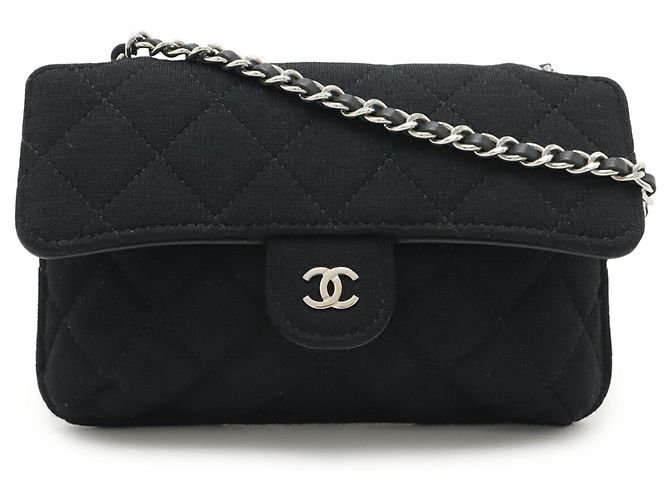 Borsa Eco Matelassé CHANEL Marrone Nero - vista 2