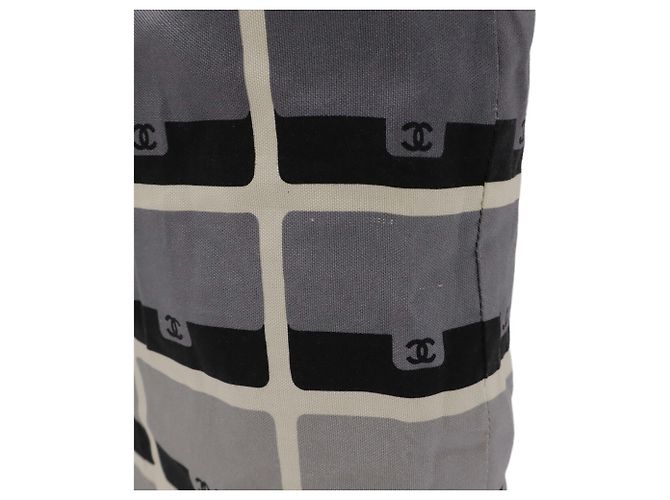 Borsa Eco Matelassé CHANEL Marrone Nero - vista 8