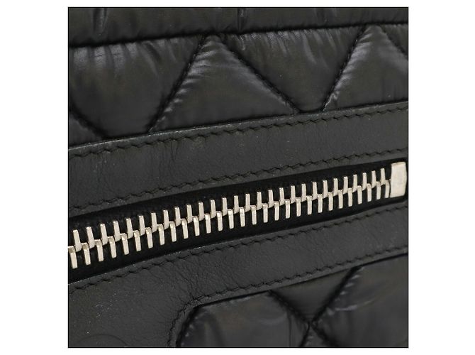 Borsa a Spalla Chanel Coco Cocoon Matelassé Piccola Nero - vista 5