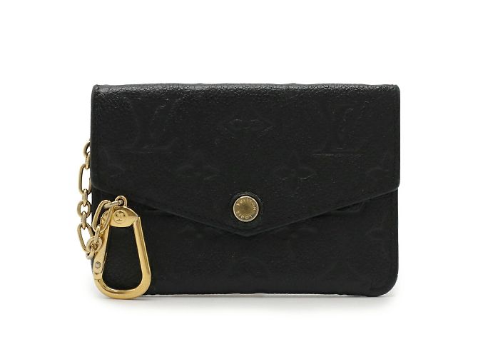 Monedero de cuero Monogram Empreinte Louis Vuitton Negro - vista 2