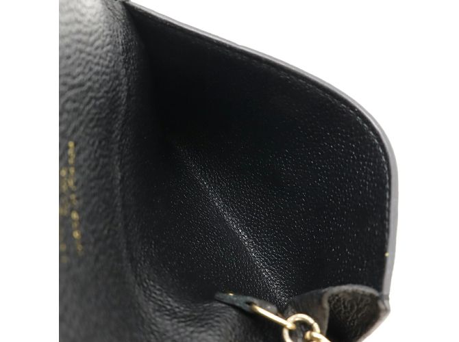 Monedero de cuero Monogram Empreinte Louis Vuitton Negro - vista 6