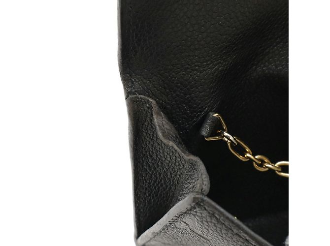 Monedero de cuero Monogram Empreinte Louis Vuitton Negro - vista 7