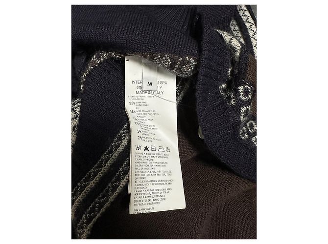 Autre Marque Isola Marras Cardigan Wolle Alpaka Mix Mehrfarben - Ansicht 6