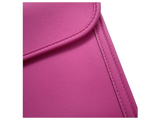 Borsa Clutch Jige Elan Magnolia Swift di Hermès - vista 6