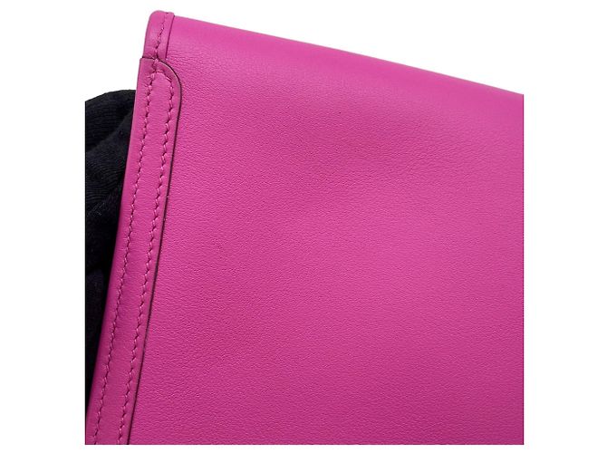 Borsa Clutch Jige Elan Magnolia Swift di Hermès - vista 8
