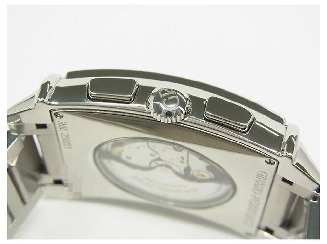 Girard-Perregaux GIRARD PERREGAUX vintage1945 Chronograph XXL quadrante grigio Uomo Argento - vista 4