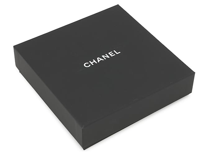 Sangle de cou en toile Coco Mark de Chanel Noir Blanc - vue 10