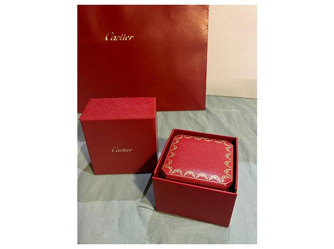 Luxusbox mit Cartier-Box für Love-Ring Rot - Ansicht 3