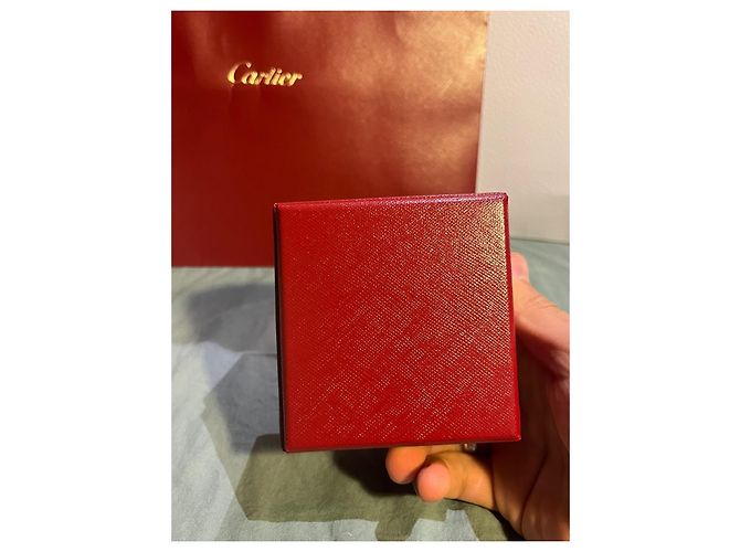 Luxusbox mit Cartier-Box für Love-Ring Rot - Ansicht 5