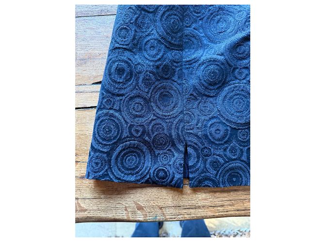 Versace Jeans Couture Mini Trägerkleid Schwarz Baumwolle - Ansicht 3