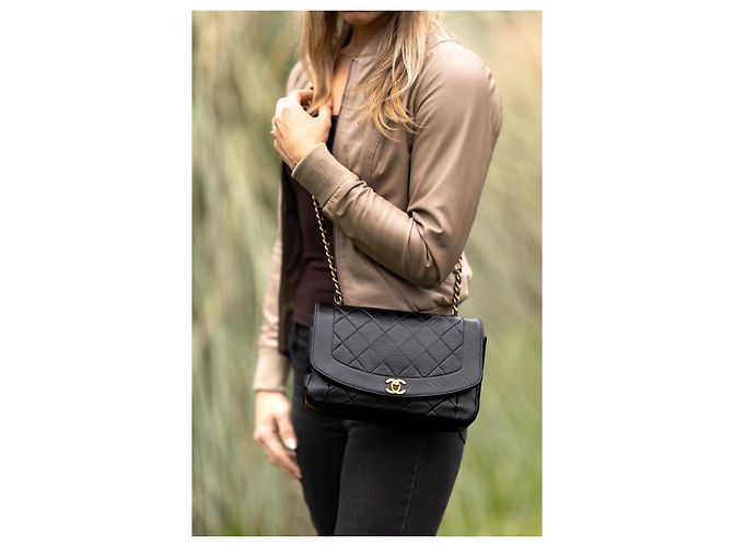 Chanel Diana Medium Flap Bag Schwarz - Ansicht 20