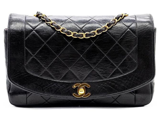 Chanel Diana Medium Flap Bag Schwarz - Ansicht 3