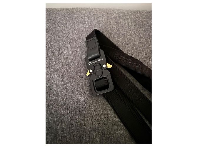 Dior Saddle Micro Bag Navy blue - view 5