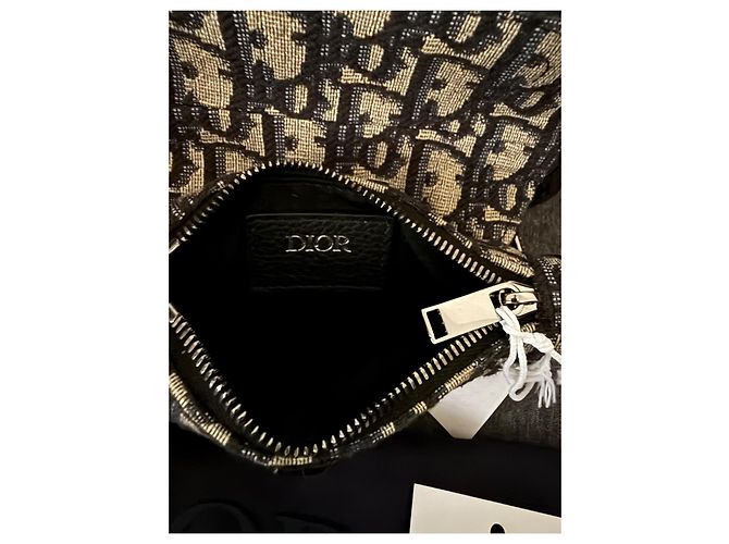 Dior Saddle Micro Bag Navy blue - view 6