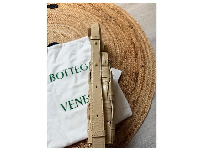 Borsa Cassette Bottega Veneta Beige - vista 11